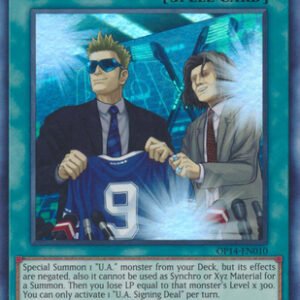 U.A. Signing Deal