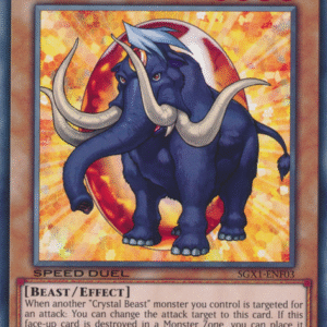 Crystal Beast Amber Mammoth