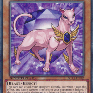 Crystal Beast Amethyst Cat