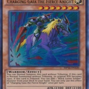 Charging Gaia the Fierce Knight