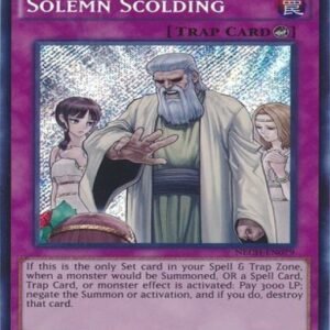 Solemn Scolding