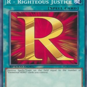 R – Righteous Justice