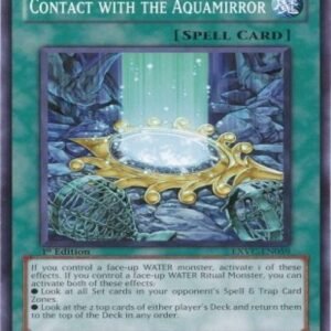 Contact with the Aquamirror