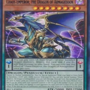 Chaos Emperor, the Dragon of Armageddon (Silver)