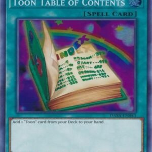 Toon Table of Contents