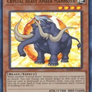 Crystal Beast Amber Mammoth