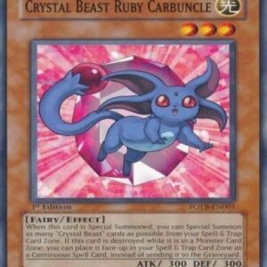 Crystal Beast Ruby Carbuncle