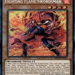 Fighting Flame Swordsman