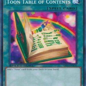Toon Table of Contents